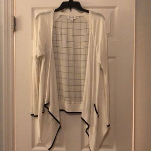 Elle Cardigan with pretty, sheer back